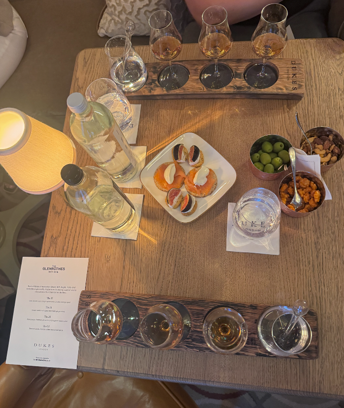 Glenrothes whisky tasting DUKES Hotel Whisky Brokers Associates