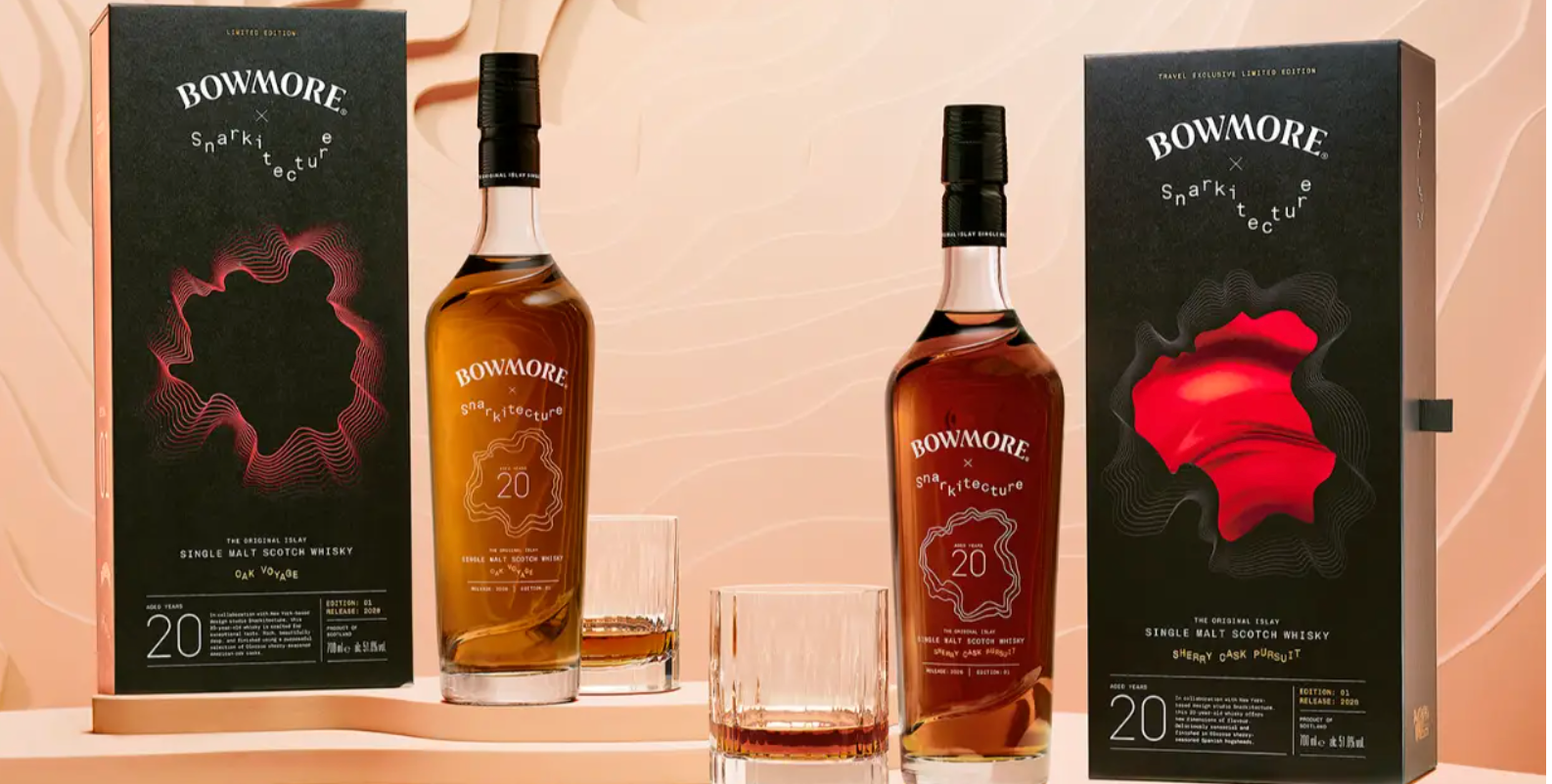 Whisky Meets Architecture: Bowmore and Snarkitecture Unveil the Captivo Collection