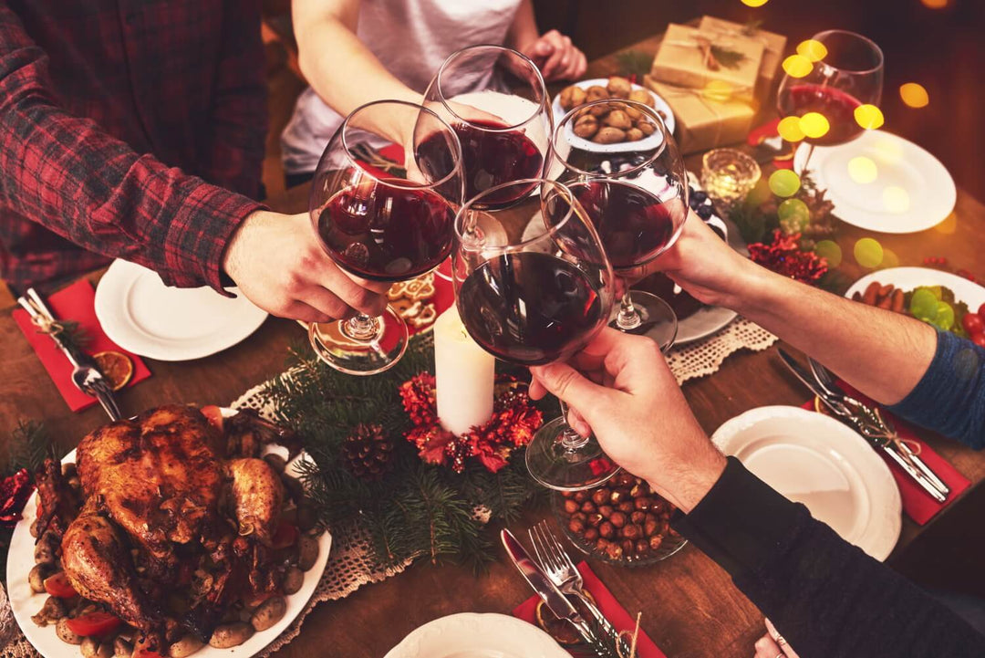 wine and champagne for winter
