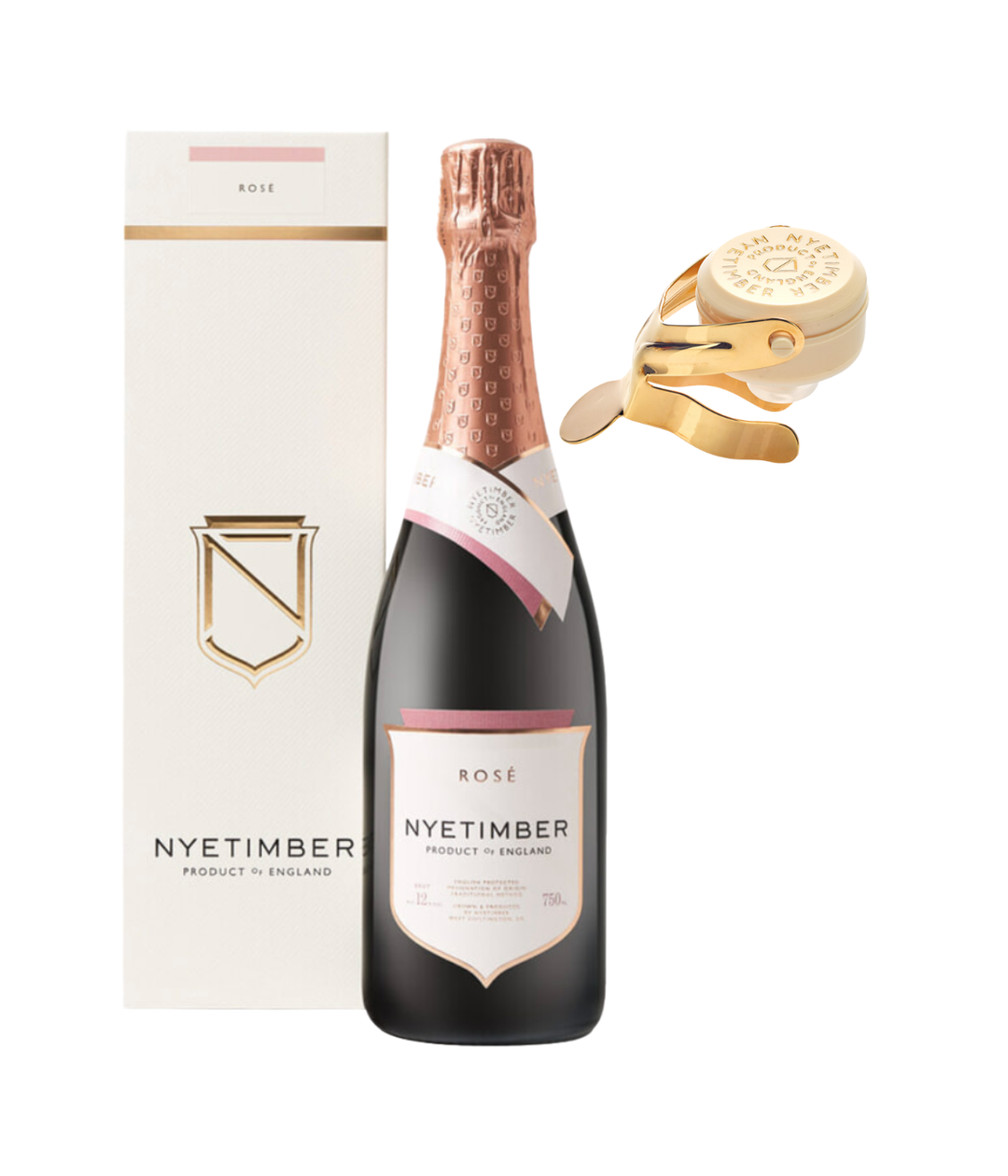 Nyetimber Rosé Classic Cuvee with free Nyetimber luxury stopper