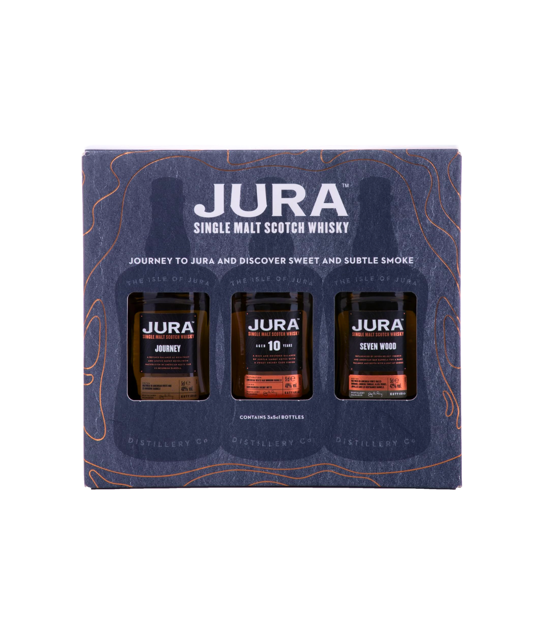Jura Single Malt Gift Set 3x5cl