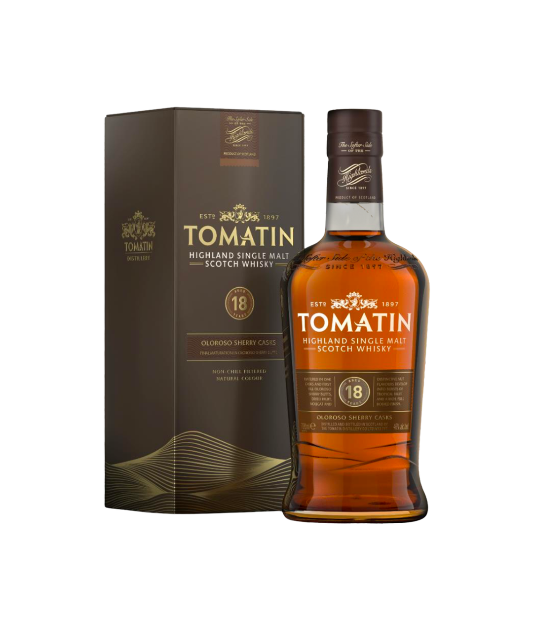 Tomatin 18 Year Old with FREE tasting notebook