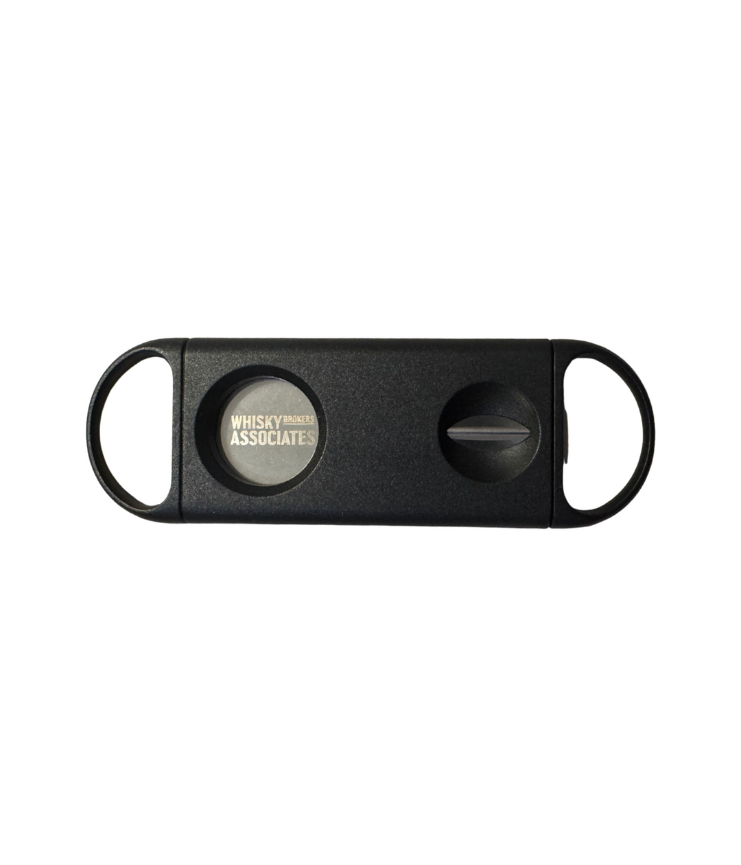 2-in-1 Cigar Cutter – V-Cut &amp; Double Blade (Black)