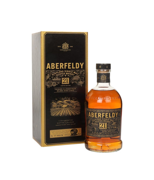 Aberfeldy 21 Year Old Argentinian Malbec Wine Cask 70cl