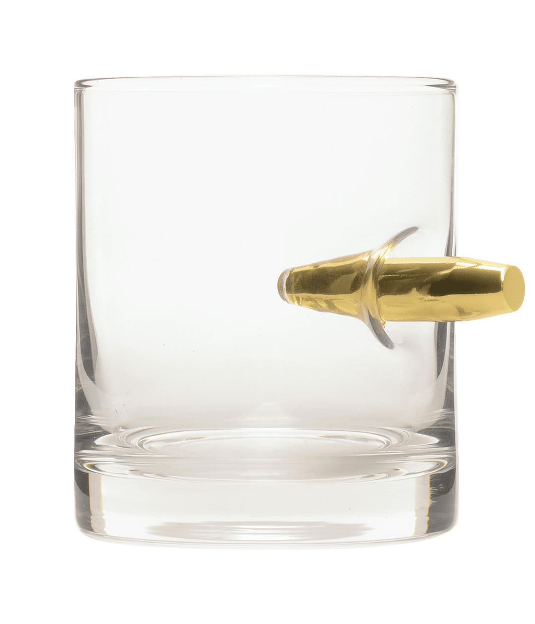 Take the Bullet Crystal Whisky Tumbler Glass