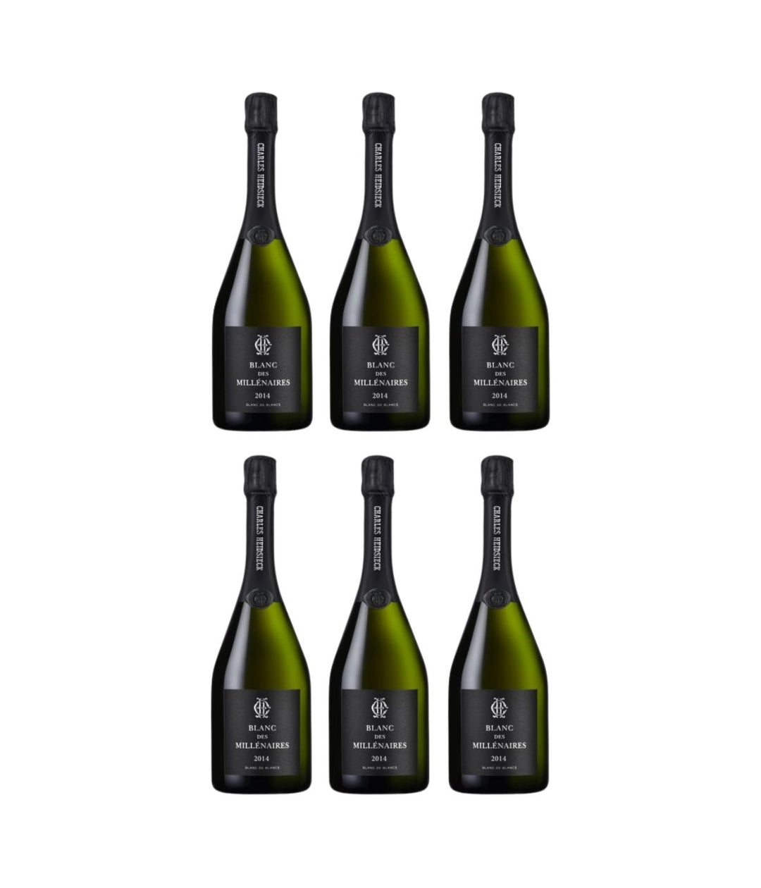 Charles Heidsieck Blanc des Millenaires 2017 case of 6 (75cl)