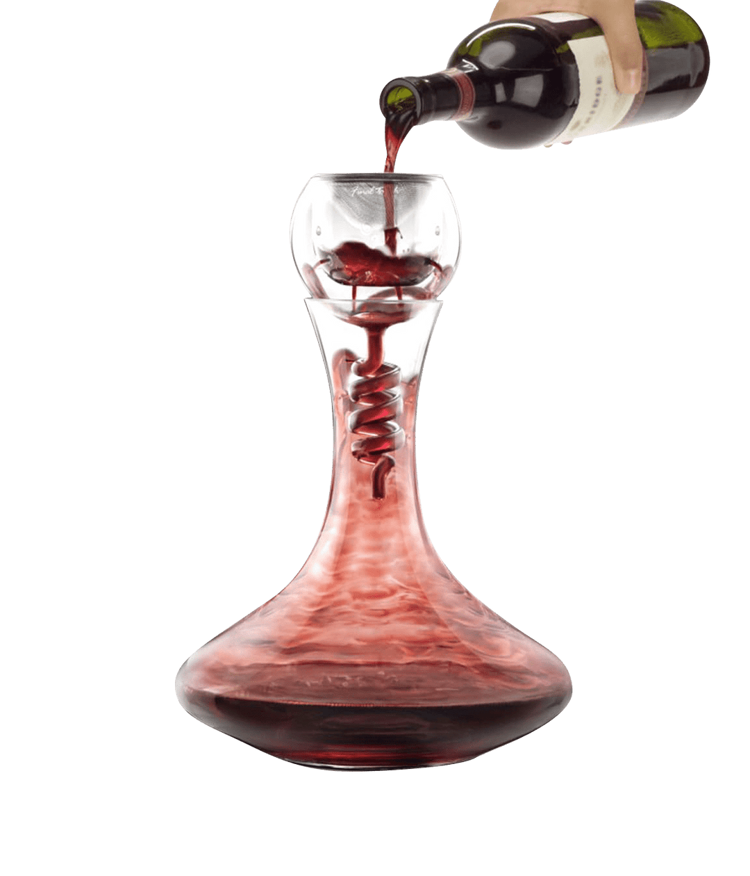 Final Touch Twister Wine Aerator &amp; Decanter Set (750ml)