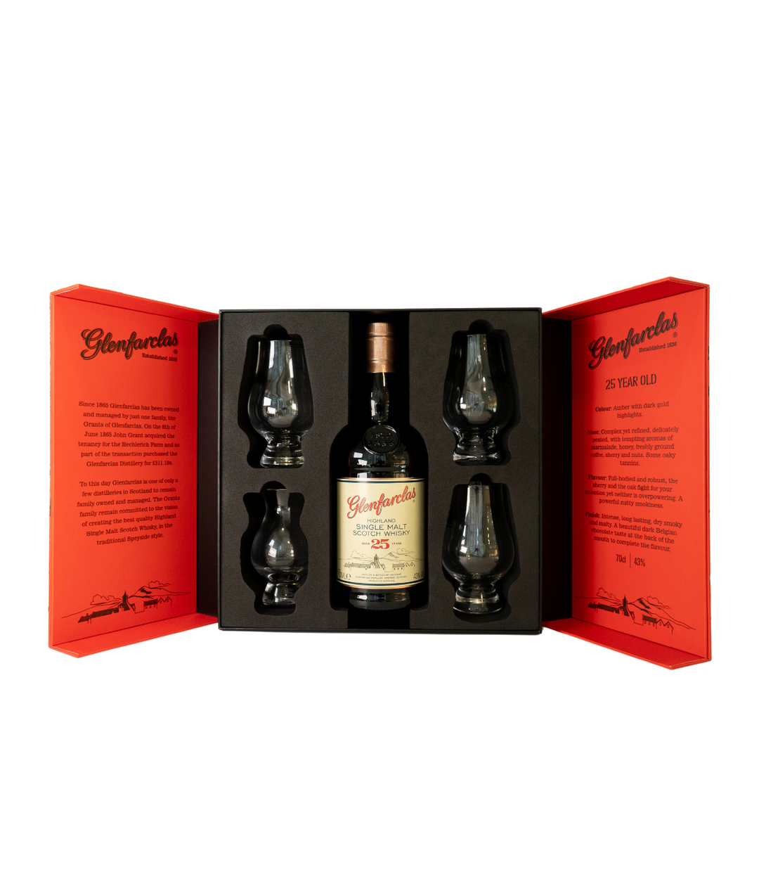 Glenfarclas 25 Year Old Limited Edition Gift Pack