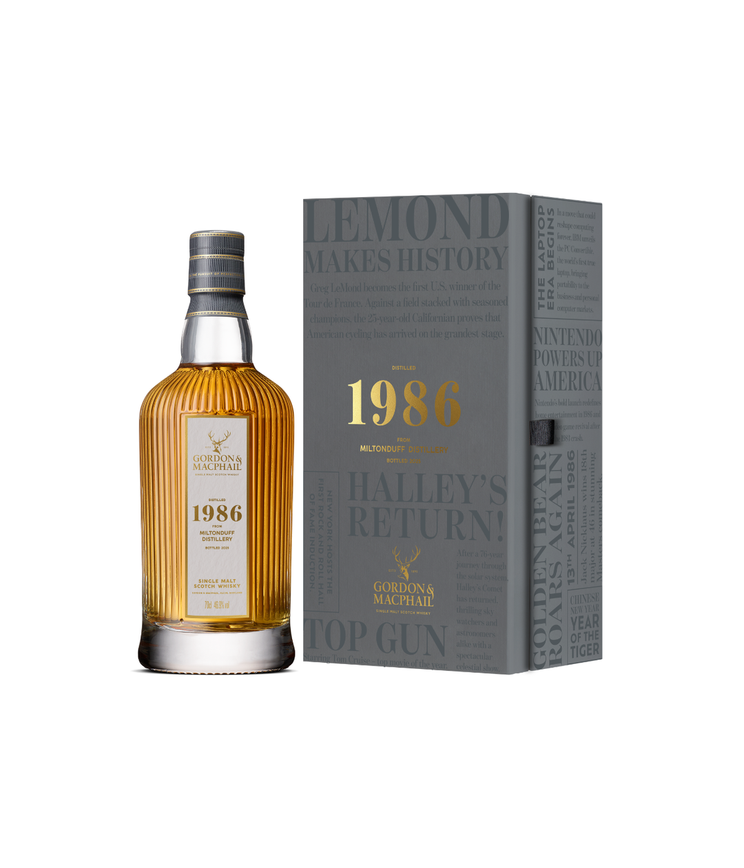 Gordon &amp; MacPhail Anniversary 1986 Miltonduff 38 Year Old