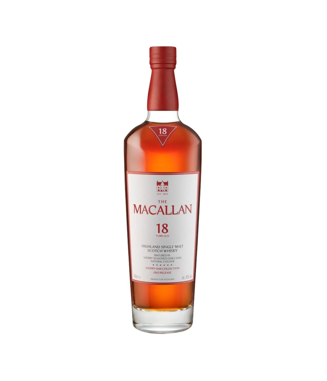 Macallan 18 Year Old 2025 Release Sherry Oak