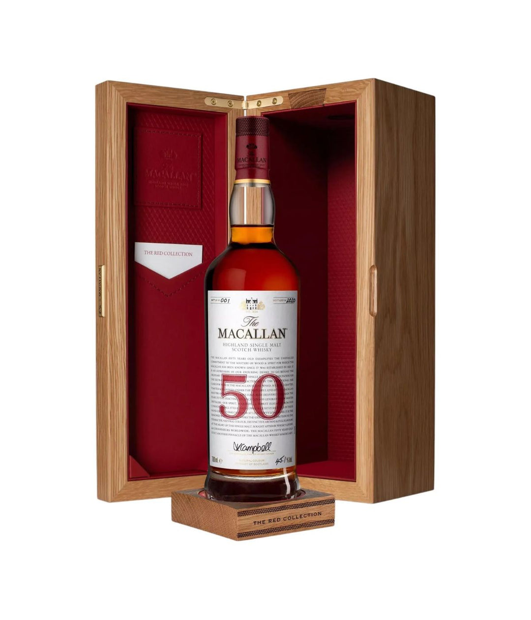 The Macallan Red Collection 50 Year Old