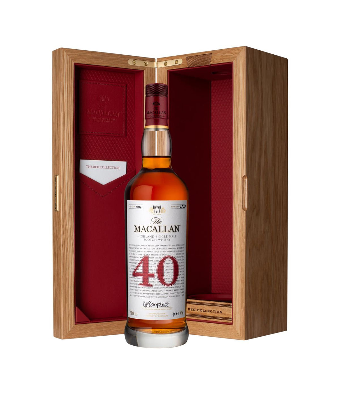 The Macallan Red Collection 40 Year Old