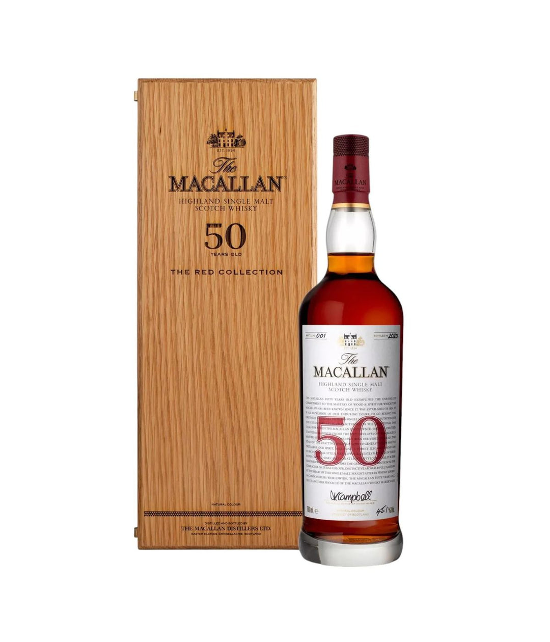 The Macallan Red Collection 50 Year Old