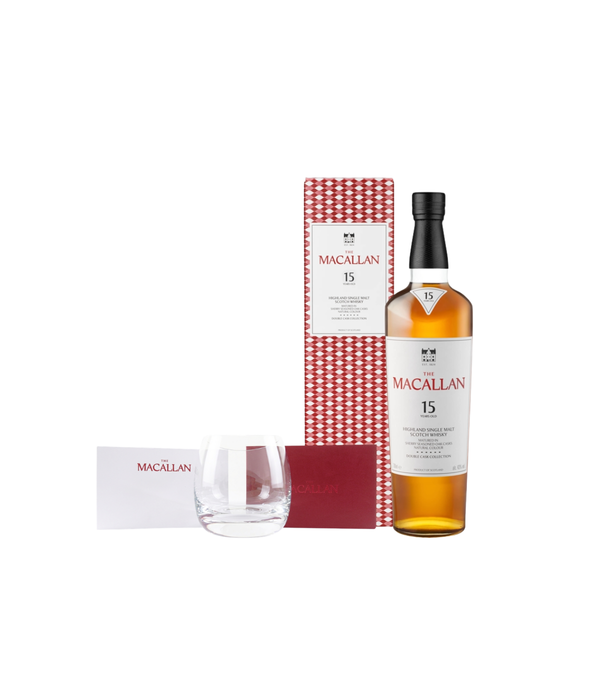 Macallan 15 Year Old Double Cask Single Malt (With Free Glass)