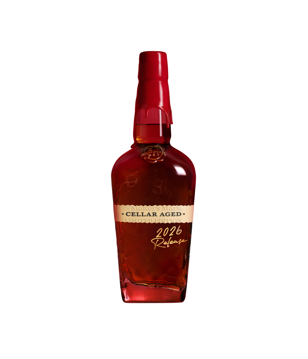 Makers Mark 2026 cellar aged front of bottle
