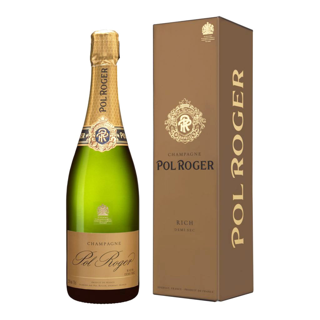 Pol Roger Demi Sec Champagne (Gift Box)