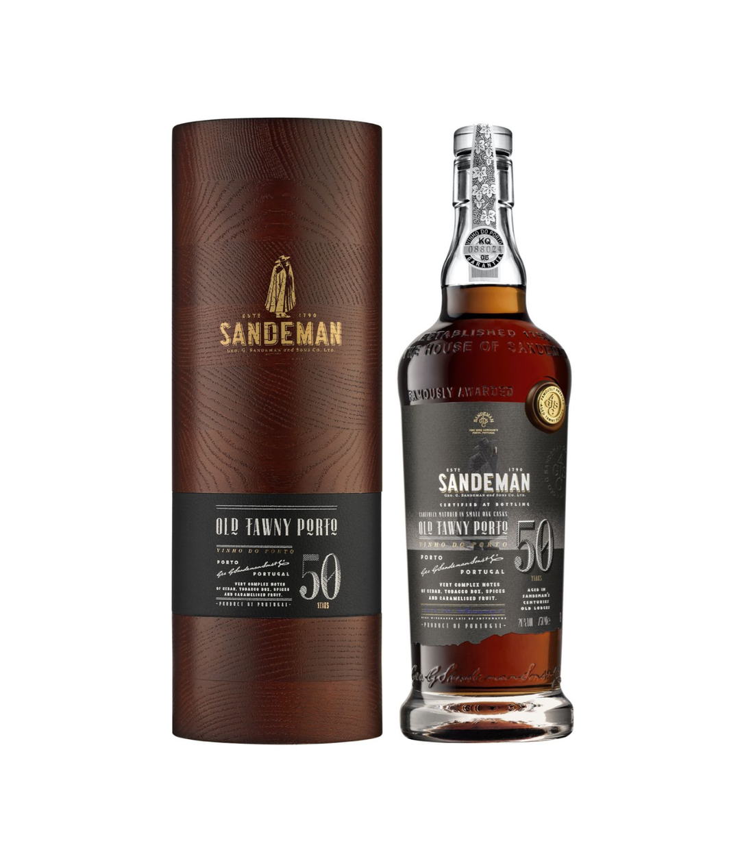 Sandeman 50-Year-Old Tawny Port (Wooden Gift Box)