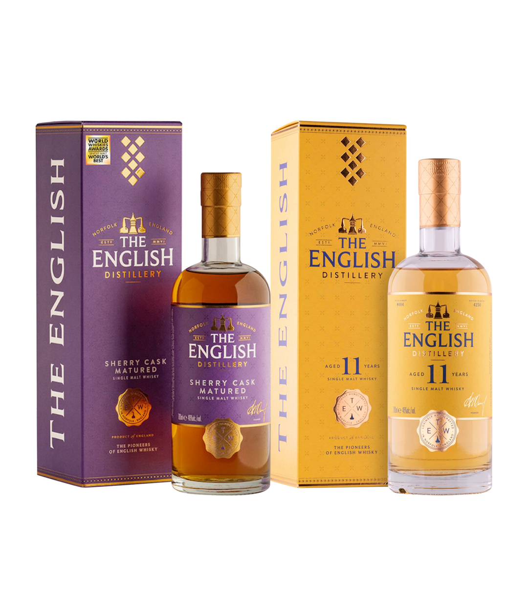 The English Sherry Cask &amp;amp; 11 Year Old bundle
