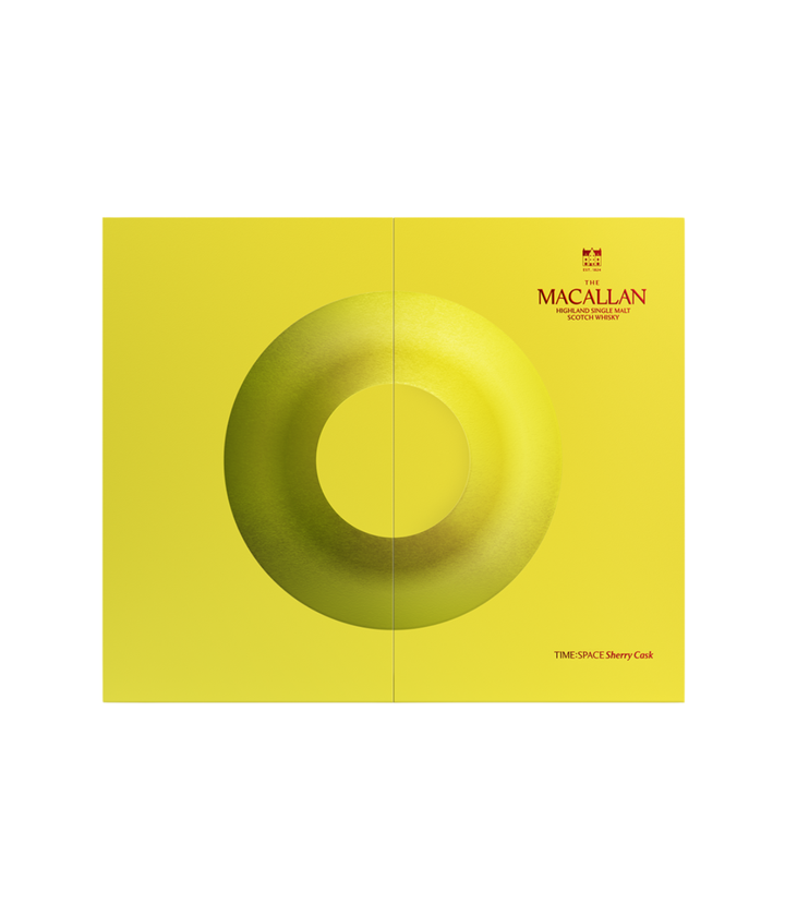 Macallan TIME:SPACE Sherry Cask packaging
