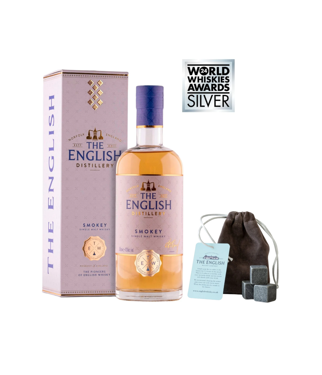 The English Smokey with free whisky stones worth £9.99!