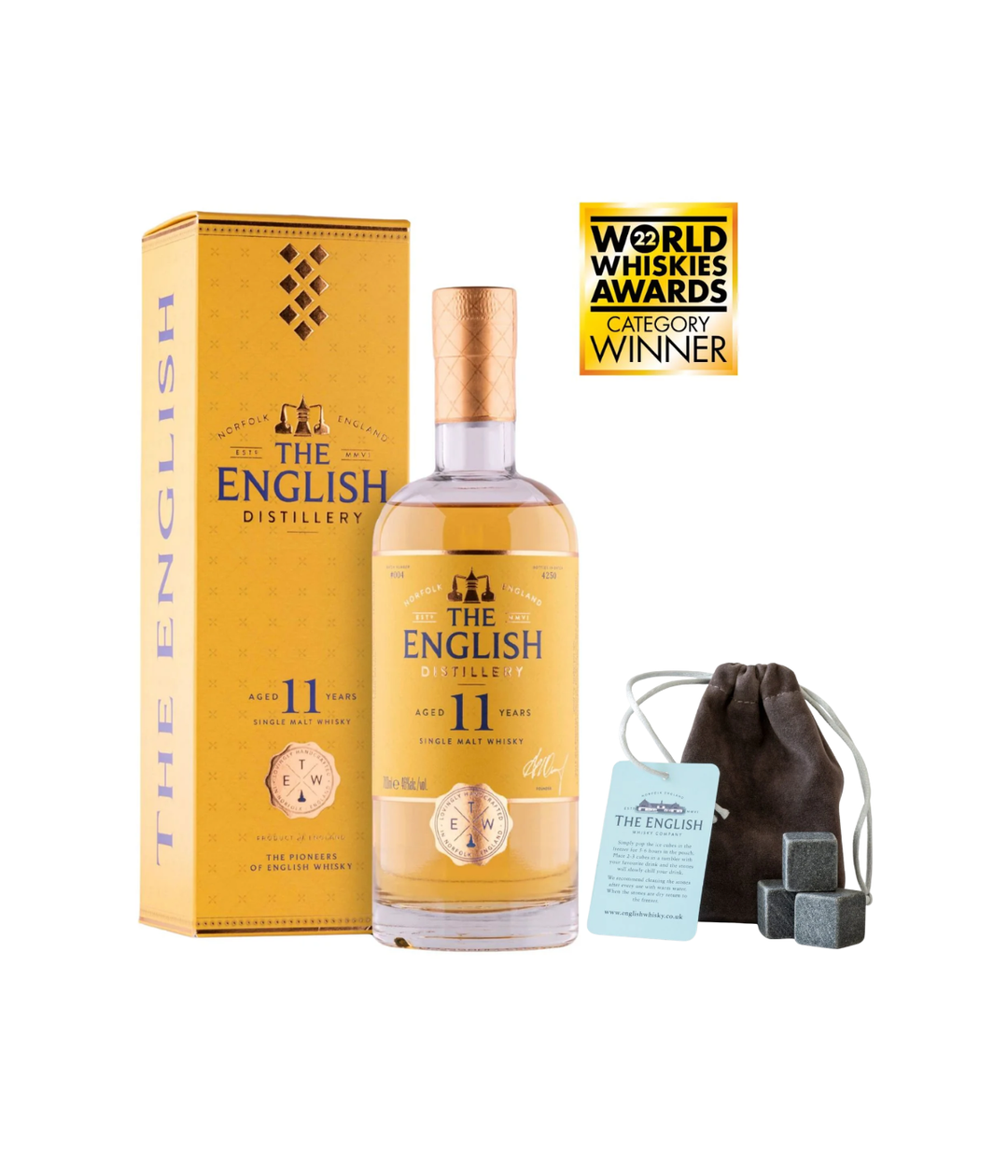 The English 11 Year Old with free whisky stones worth £9.99