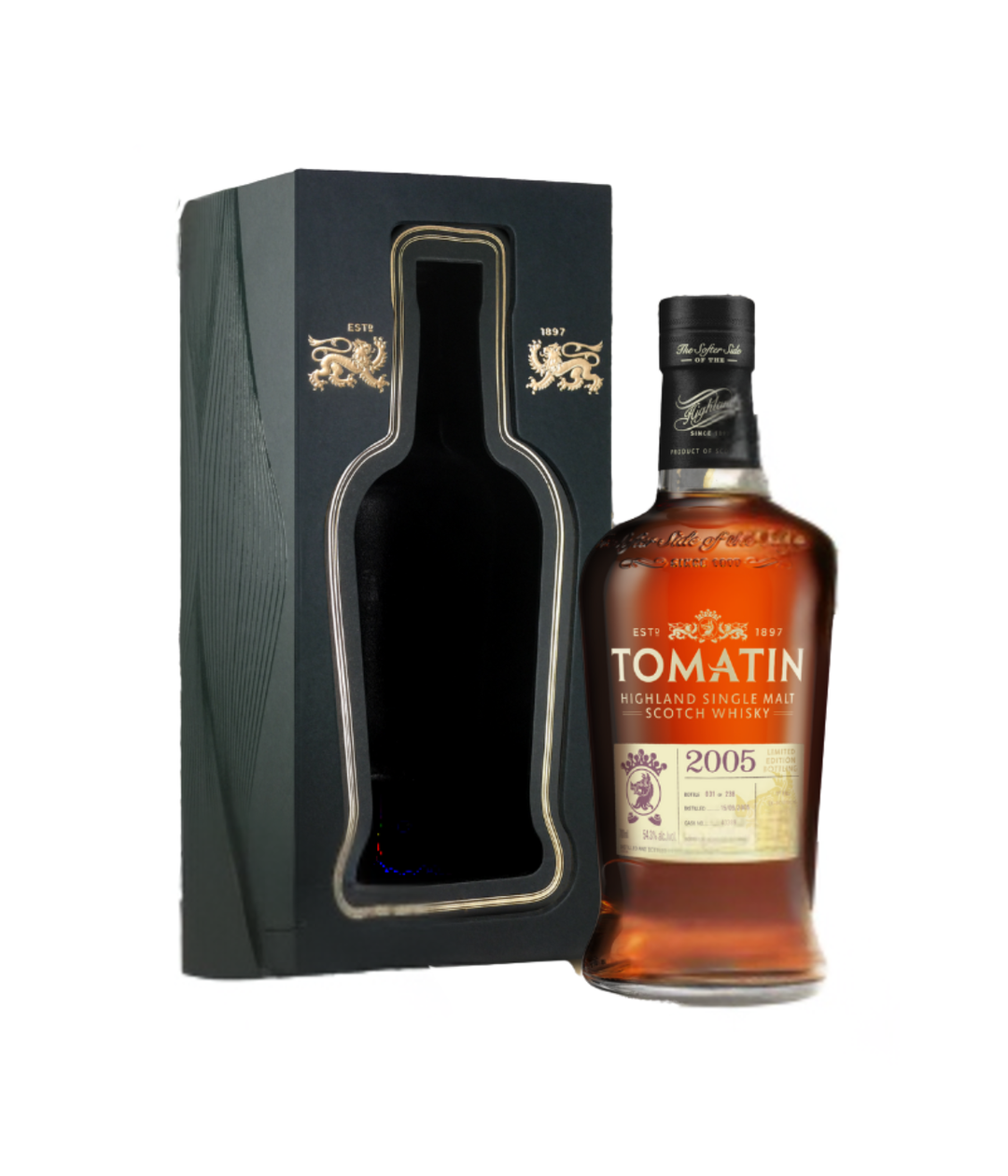 Tomatin 2005 Single Cask UK Exclusive with FREE GLENCAIRN GLASS