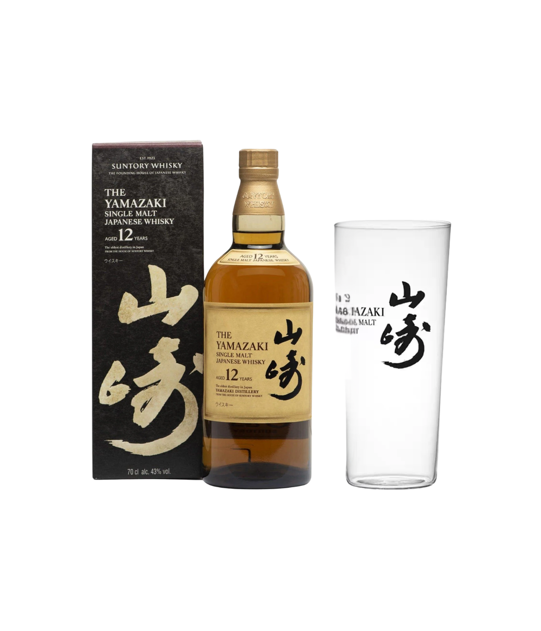 Yamazaki 12 Year Old with FREE highball glass