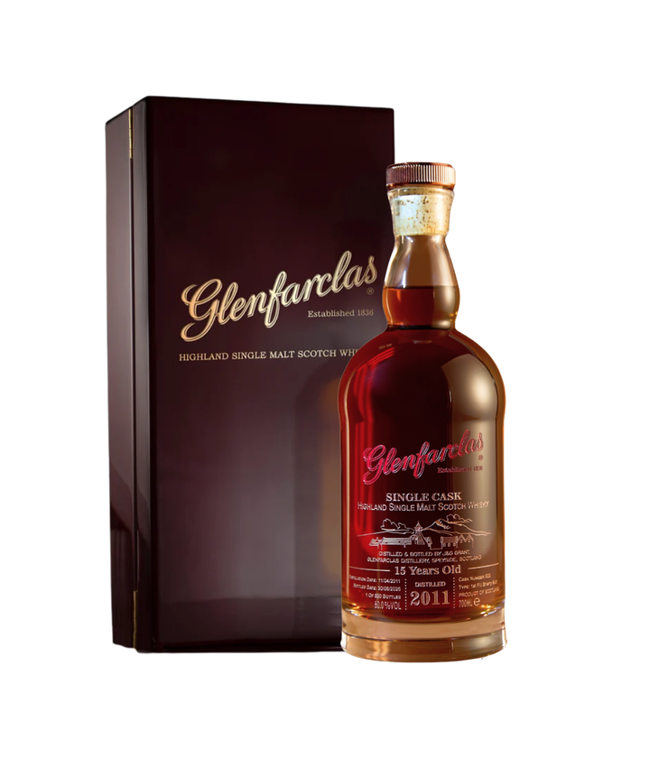 Glenfarclas 15 Year Old 105 British Proof Decanter (Cask 