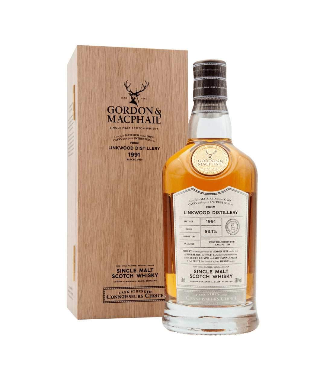 Linkwood 30 Year Old 1991 Cask 